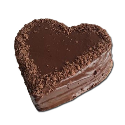 "Heart shape Chocolate cake - 1kg - Click here to View more details about this Product